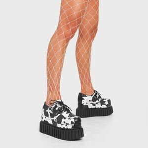 Lamoda platform cow creepers
